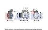 AKS DASIS 977013E800 Compressor, air conditioning